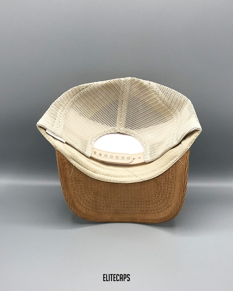 Versatile Corduroy Trucker Cap - C0300