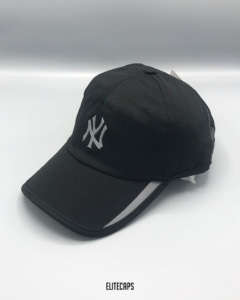 NY Black Sports Baseball Cap - C0424