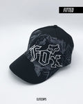 FOX Flexfit Signature Embroidered Fitted Cap - C0524