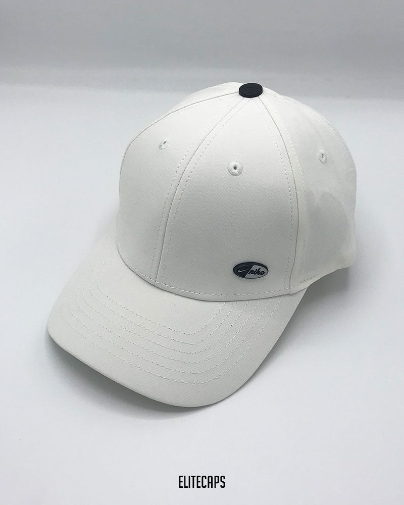 Classis White NKE Baseball Cap - C0447