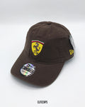 New Era FERRARI Casual Classic Strapback Cap - C0492 (brown)