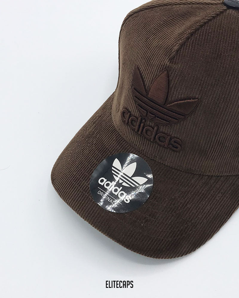 ADIDS Bold Brown Corduroy Cap - C0681