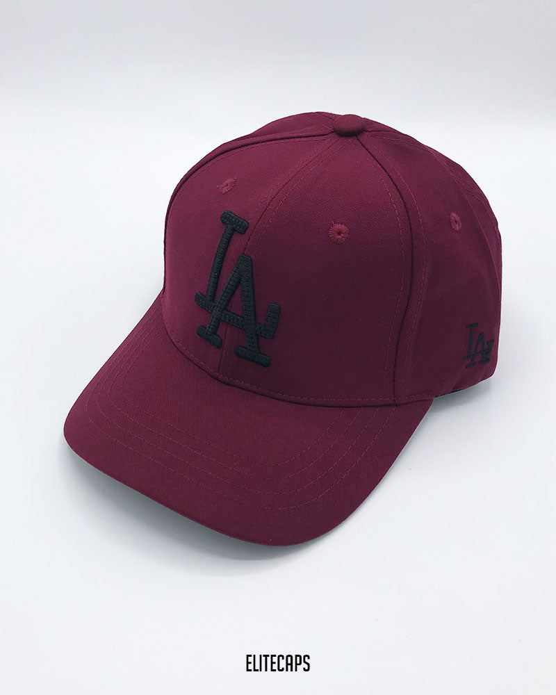 LA Maroon Baseball Cap - C0695