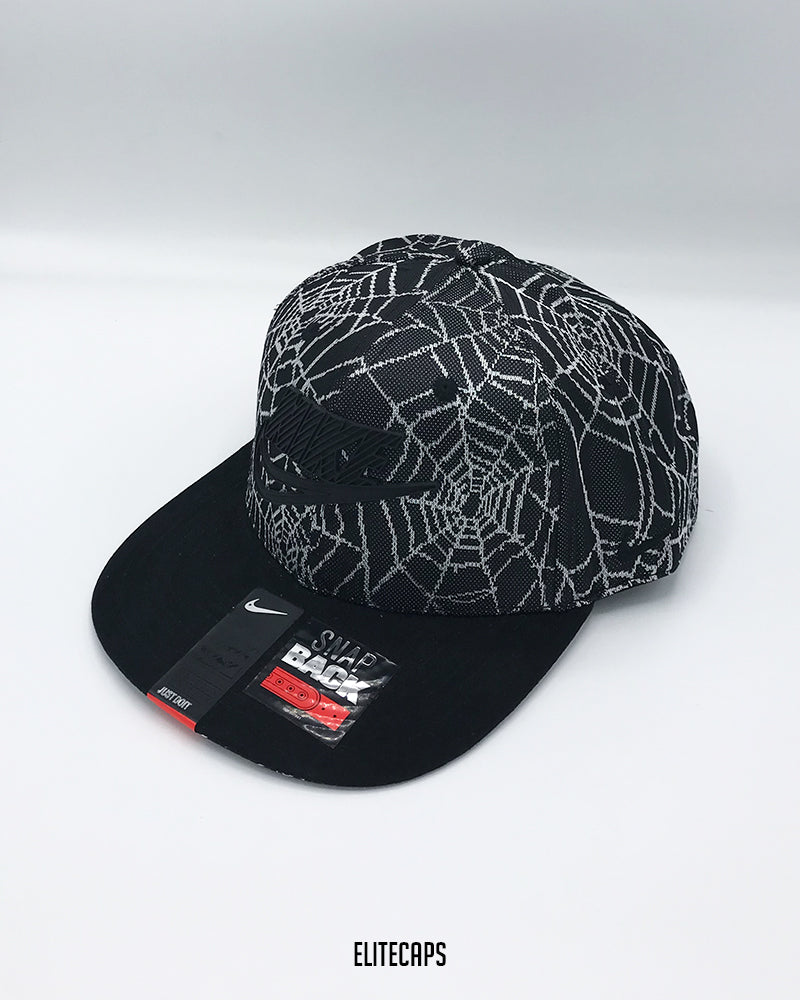 Black NK Spider Snapback Classic Cap - C0301
