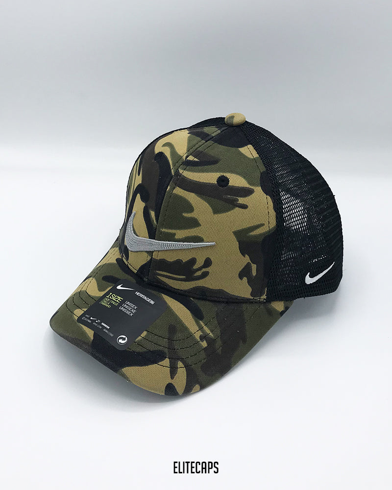 NK Camo Heritage Trucker Cap - C0304