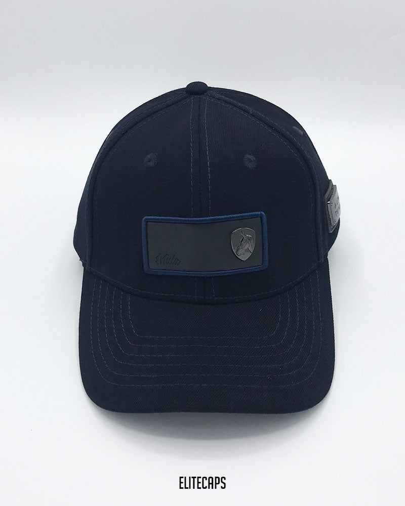 New Luxury Bold Navy Horse BKT Cap - C0633