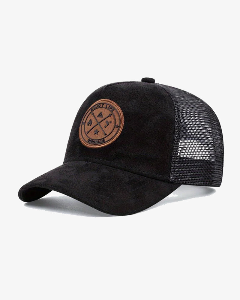 Black Velvet Royal Trucker Cap - C0113A