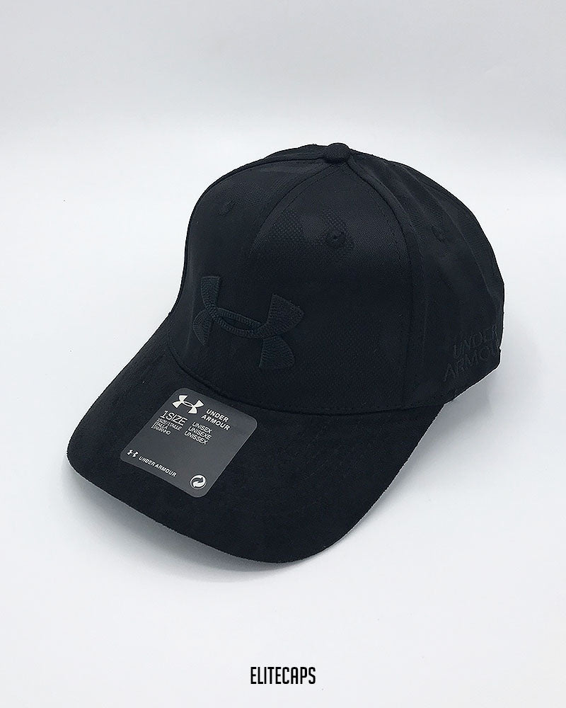 UA Jet Black Camo Baseball Cap - C0537