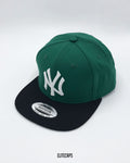 NY Yankees Green Snapback Cap - C0531