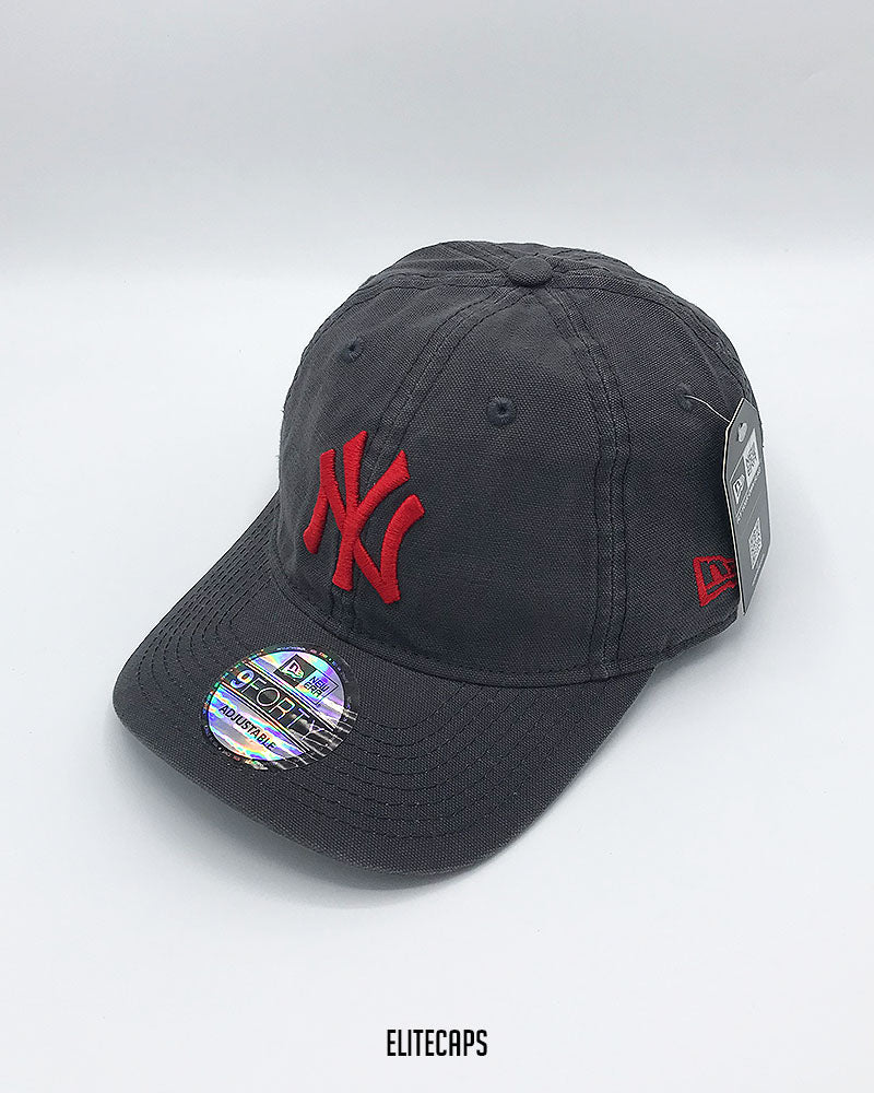 New Era NY Casual Classic Grey Strapback Cap - C0510