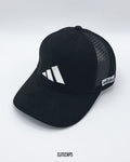 ADIDS Classic Black Suede Trucker Cap - C0612