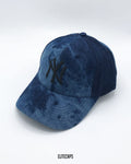 Yankees NY Blue Tie-Dye Denim Baseball Cap - C0515