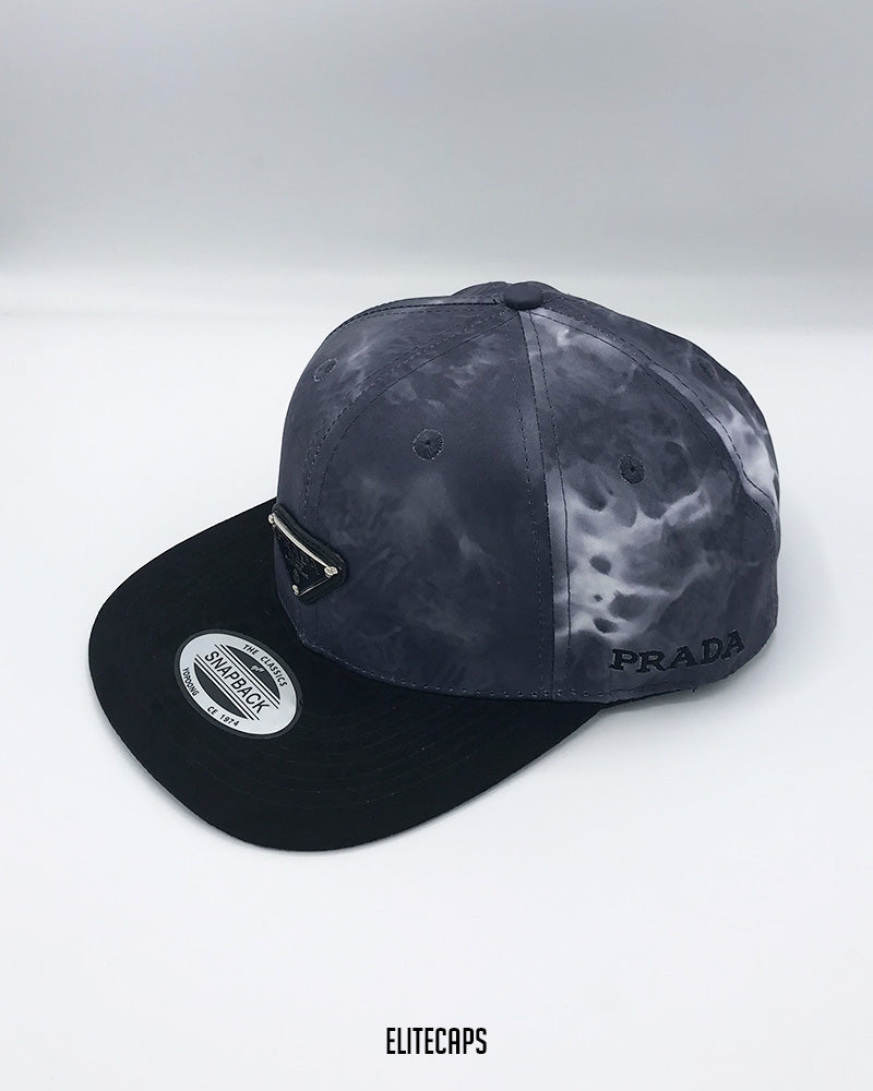 Black PRD Triangle Snapback Cap - C0321