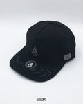Jet Black Captain BKT Snapback Cap - C0581