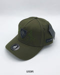 Luxury Green Horse Embroidered BKT Cap - C0475