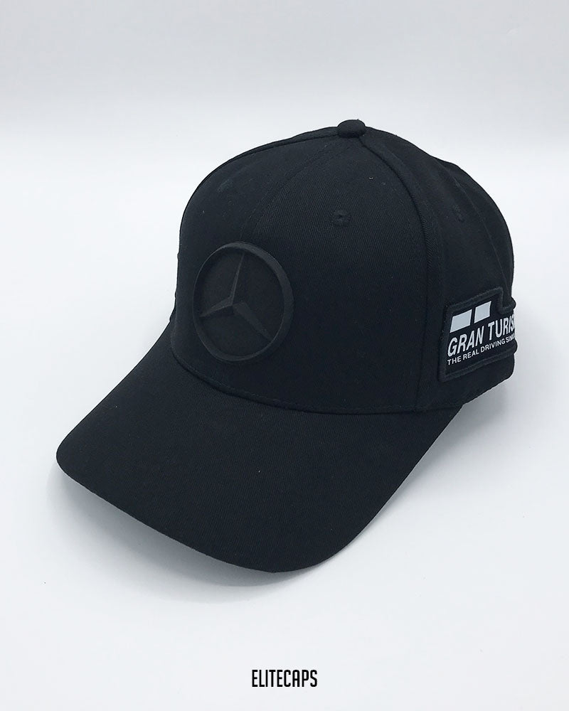 Classic Black Mercedes Sports Cap - C0676