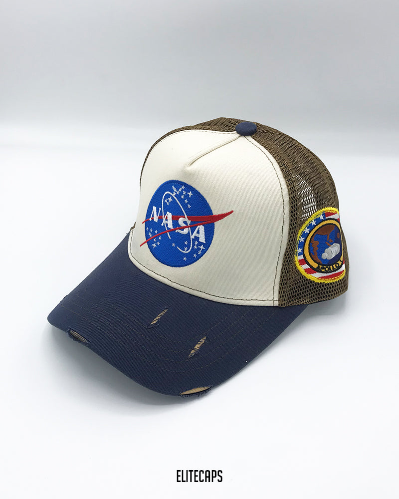 Multi-Color NASA Trucker Cap - C0298