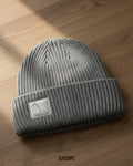 Premium Grey Soft Lining Beanie - B0132