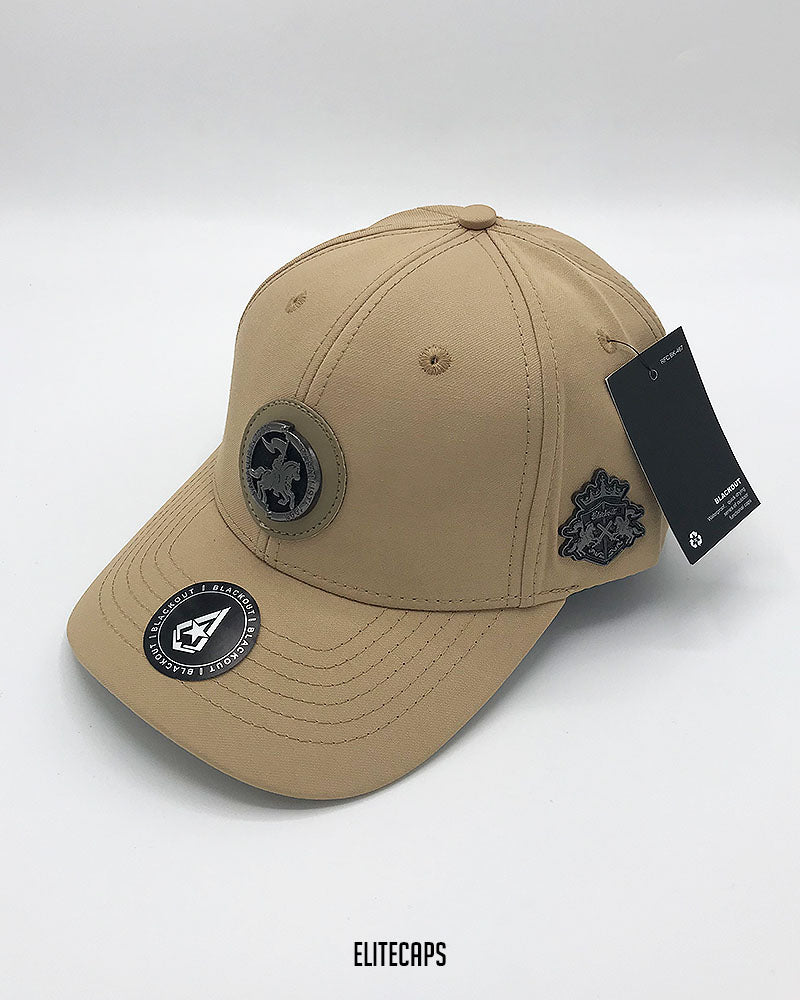 Luxury Khaki Beige Horse BKT Cap - C0511