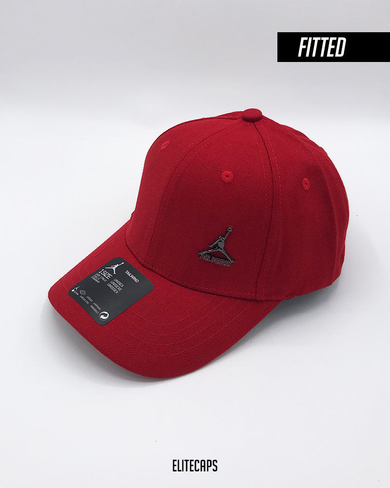 AIR JORDAN Red Fitted Cap - C0592