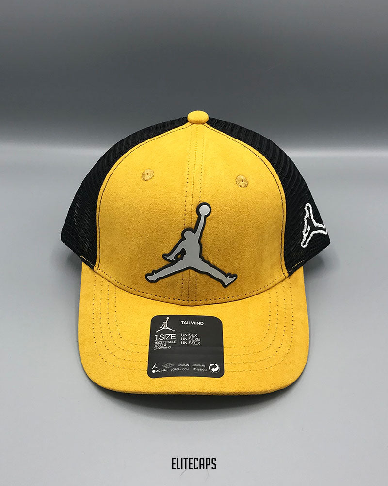 JDN Yellow Black Trucker Cap - C0402