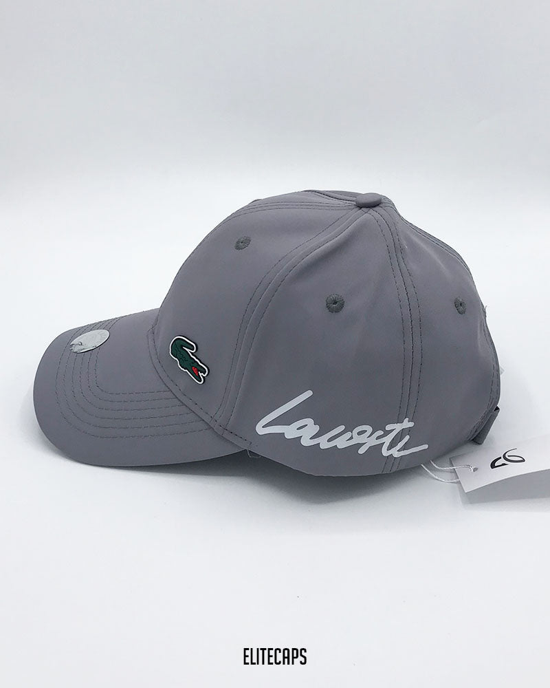 LACOSTTE Signature Grey Cap - C0533