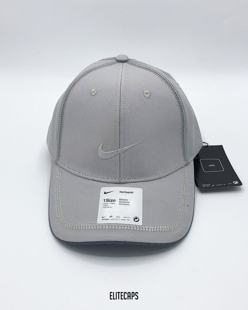 Classic NKE Sky Grey Baseball Cap - C0613