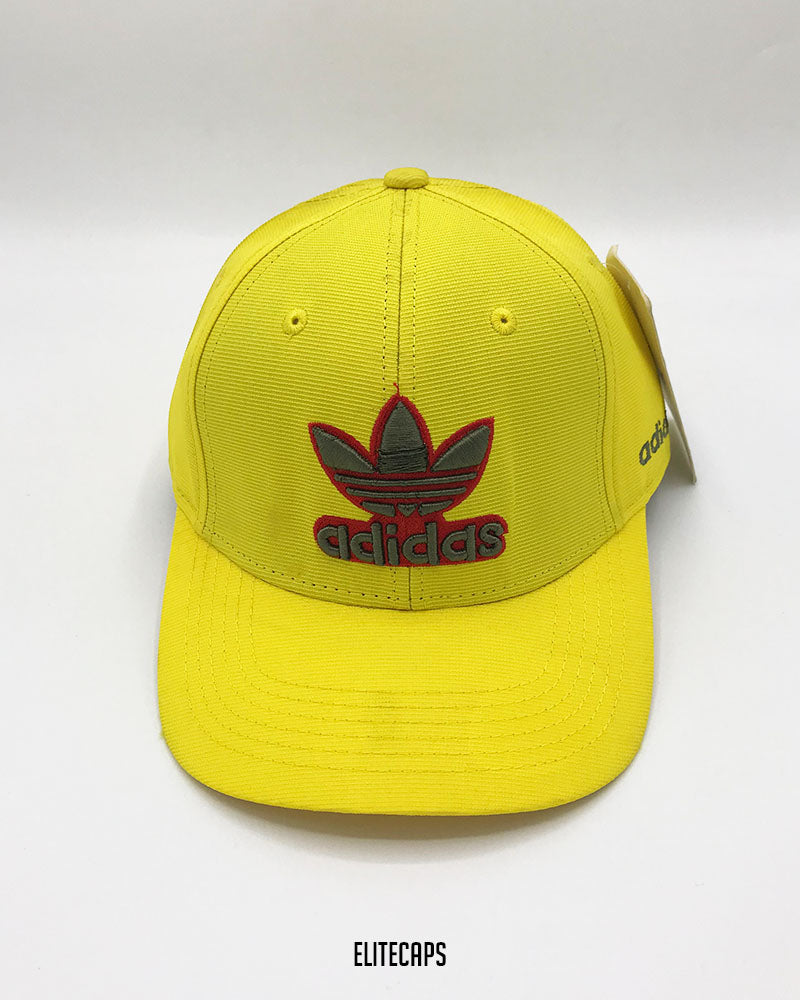 ADIDS Contrast Yellow Sport Baseball Cap - C0483 (Minor Logo Defect)