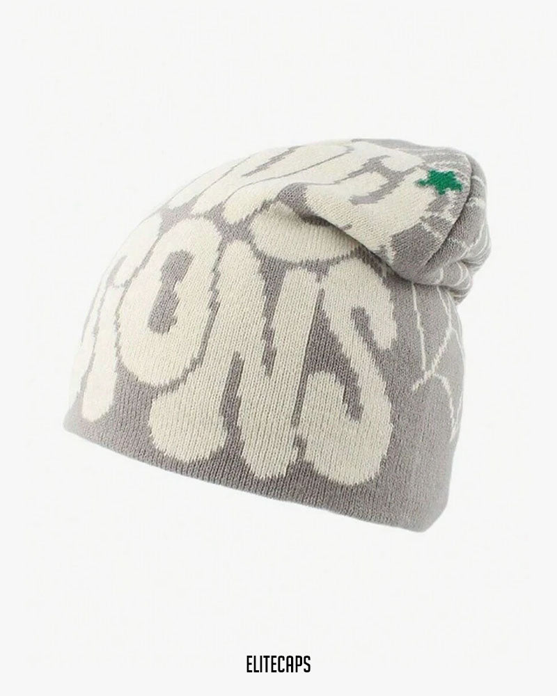 Grey Vision Soft Beanie - B0145