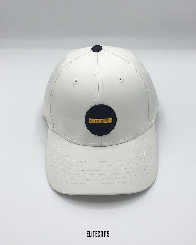 CAT Premium White Baseball Cap - C0462