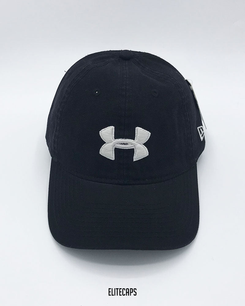 New Era UA Casual Classic Black Strapback Cap - C0578