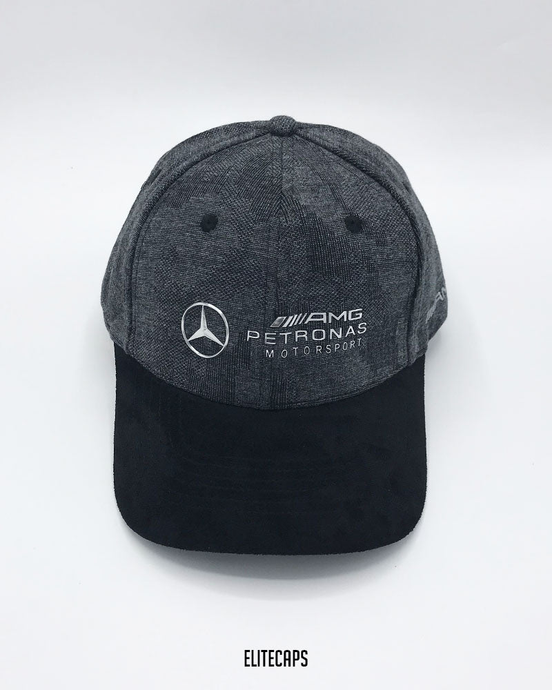 AMG Black Two-Tone Baseball Cap - C0547
