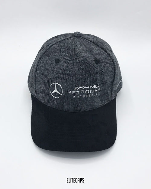 AMG Black Two-Tone Baseball Cap - C0547