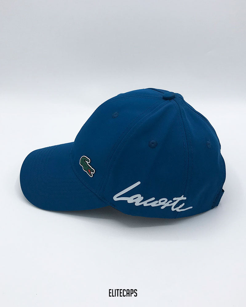 Ocean Blue LACOSTTE Signature Cap - C0589