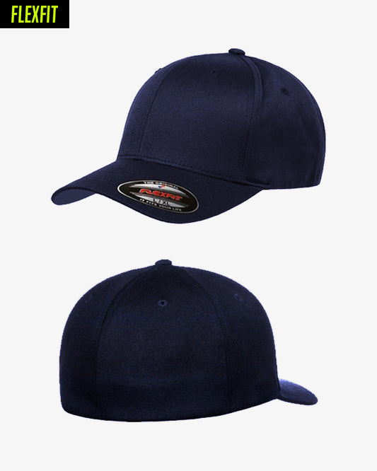 Basic Navy Fitted Cap - FLEXFIT - FC005