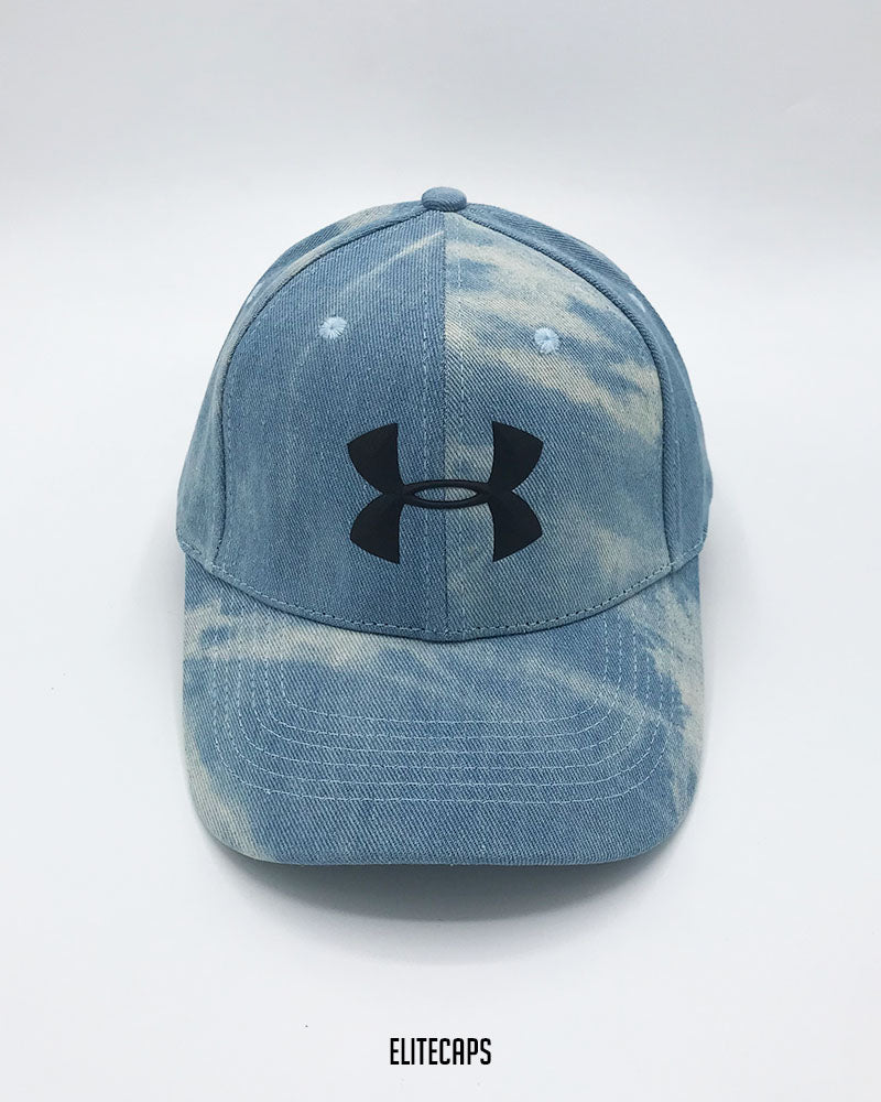 UA Blue & Beige TIE-DYE Denim Cap - C0518