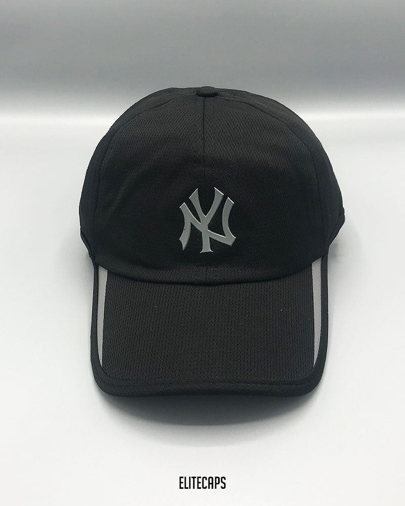 NY Black Sports Baseball Cap - C0424
