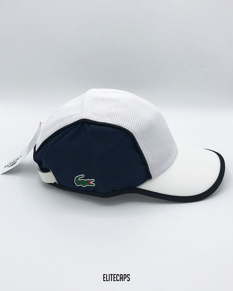 LACOSTTE White Triple Tone Cap - C0620