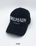 Luxury Velvet Black BAL-PARIS Cap - C0530