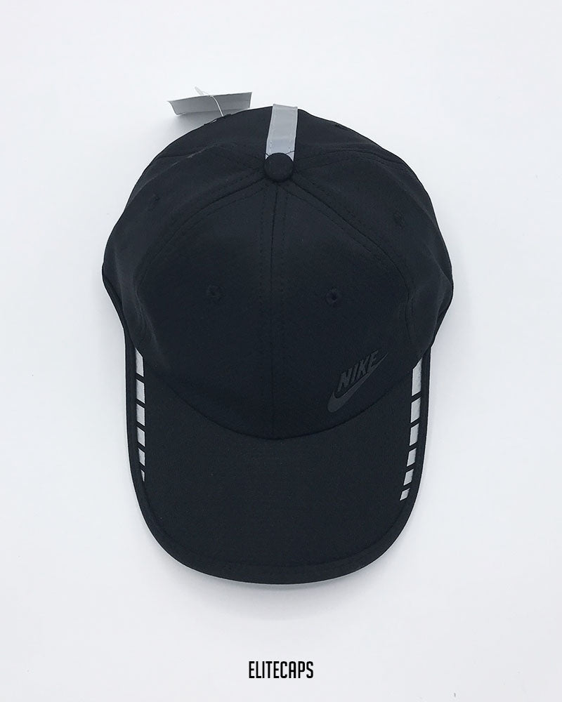 Black NIIKE Sports Baseball Cap - C0637