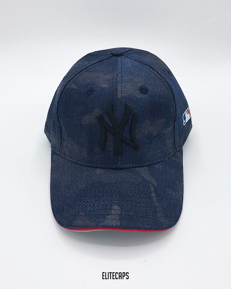 NY Blue Camo New ERA Baseball Cap - C0522