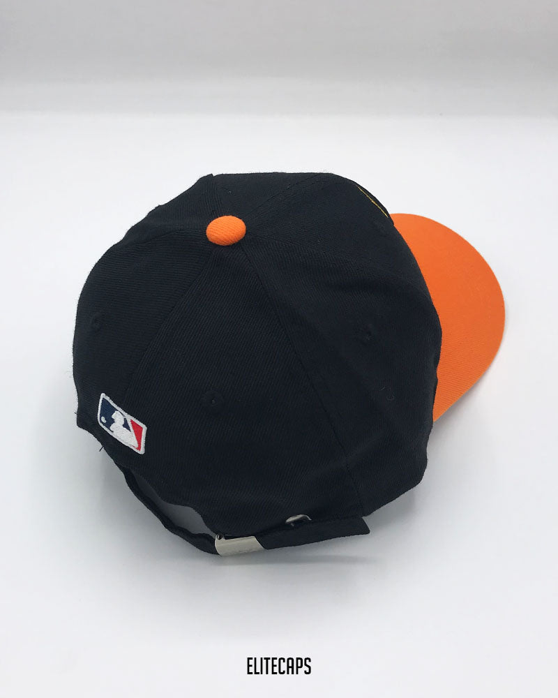 SF Black & Orange MLB Baseball Cap - C0448