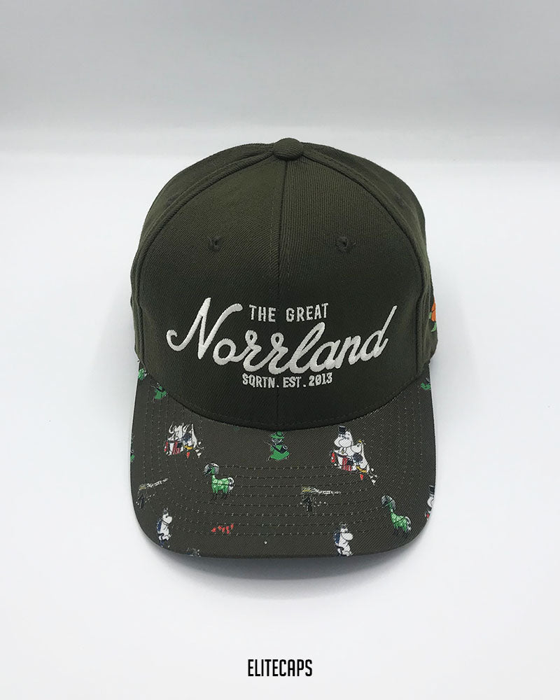 SQTRN New Olive Embroidered Baseball Cap - C0464