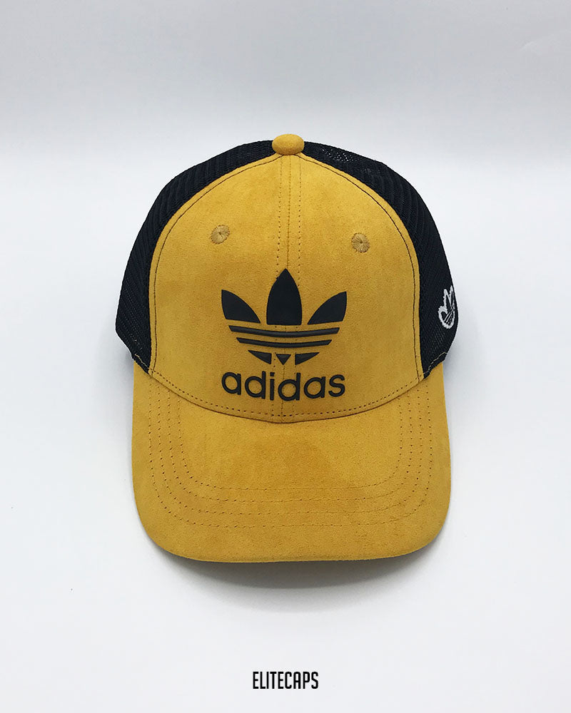 ADIDS Yellow Suede Trucker Cap - C0635