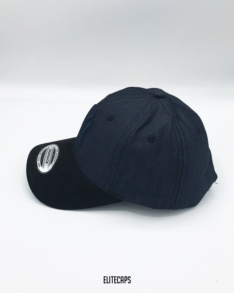 NY Two Tone Navy Baseball Cap - C0290