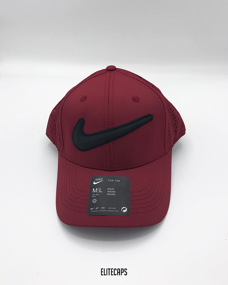 Maroon NK Perf Club Cap - C0315