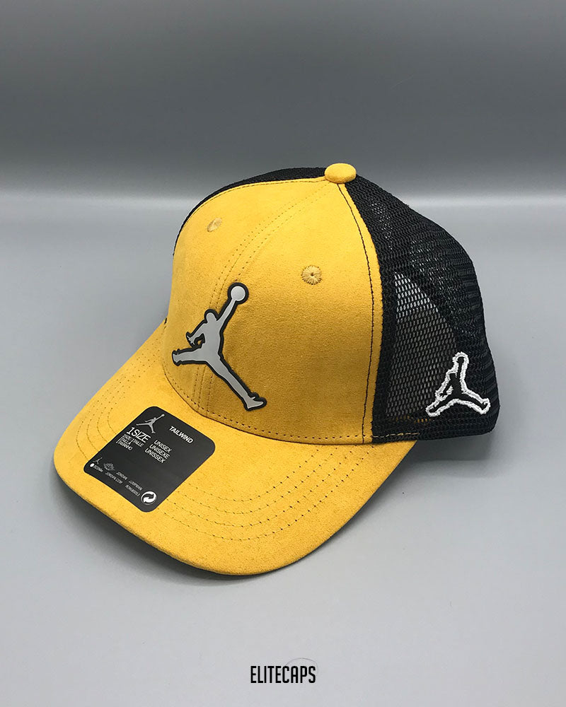 JDN Yellow Black Trucker Cap - C0402