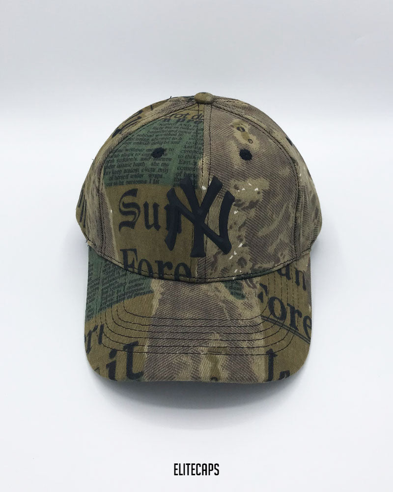NY Yankees Forest Army Camo Cap - C0628