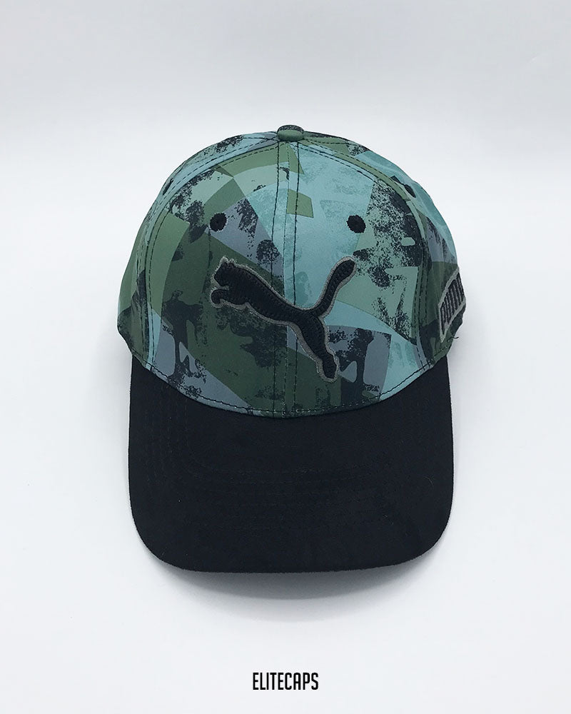 PUMA Green Two-Tone Baseball Cap - C0519