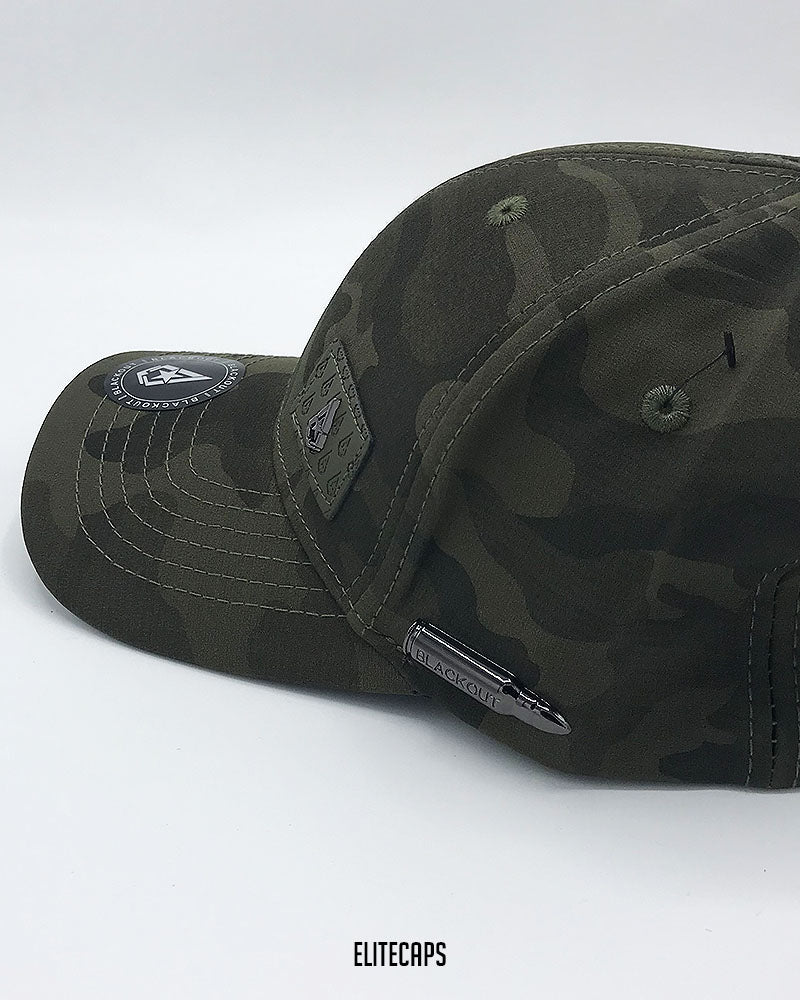 Bullet Green Commando BKT Baseball Cap - C0473